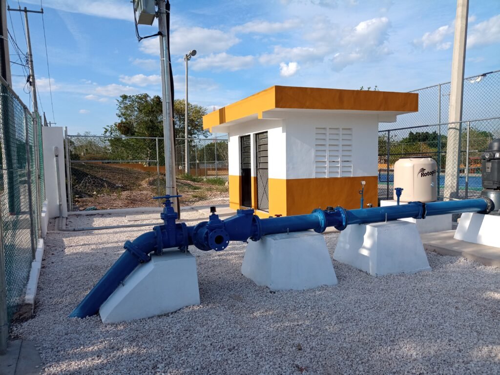 Captación de agua municipal · fotografía del portafolio SEBA